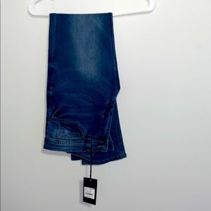 Brand new blue jeans